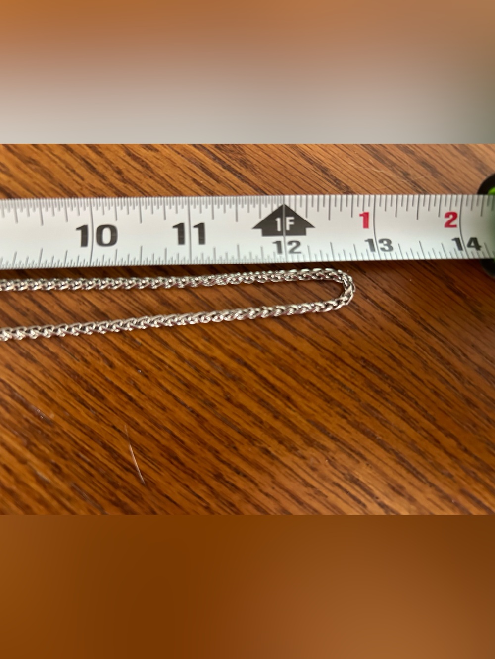 New Silver Rope Chain, Stamped - Picture 10 of 11